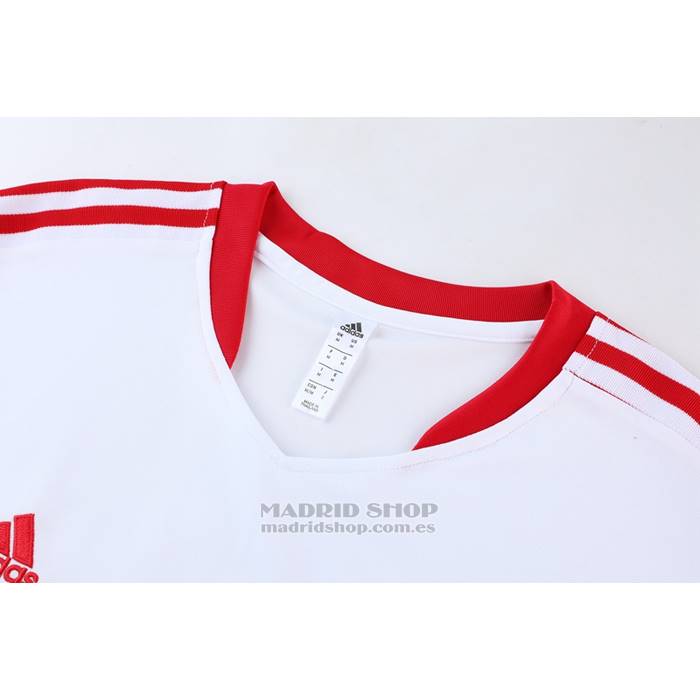 Chandal del Manchester United Manga Corta 2023-2024 Blanco